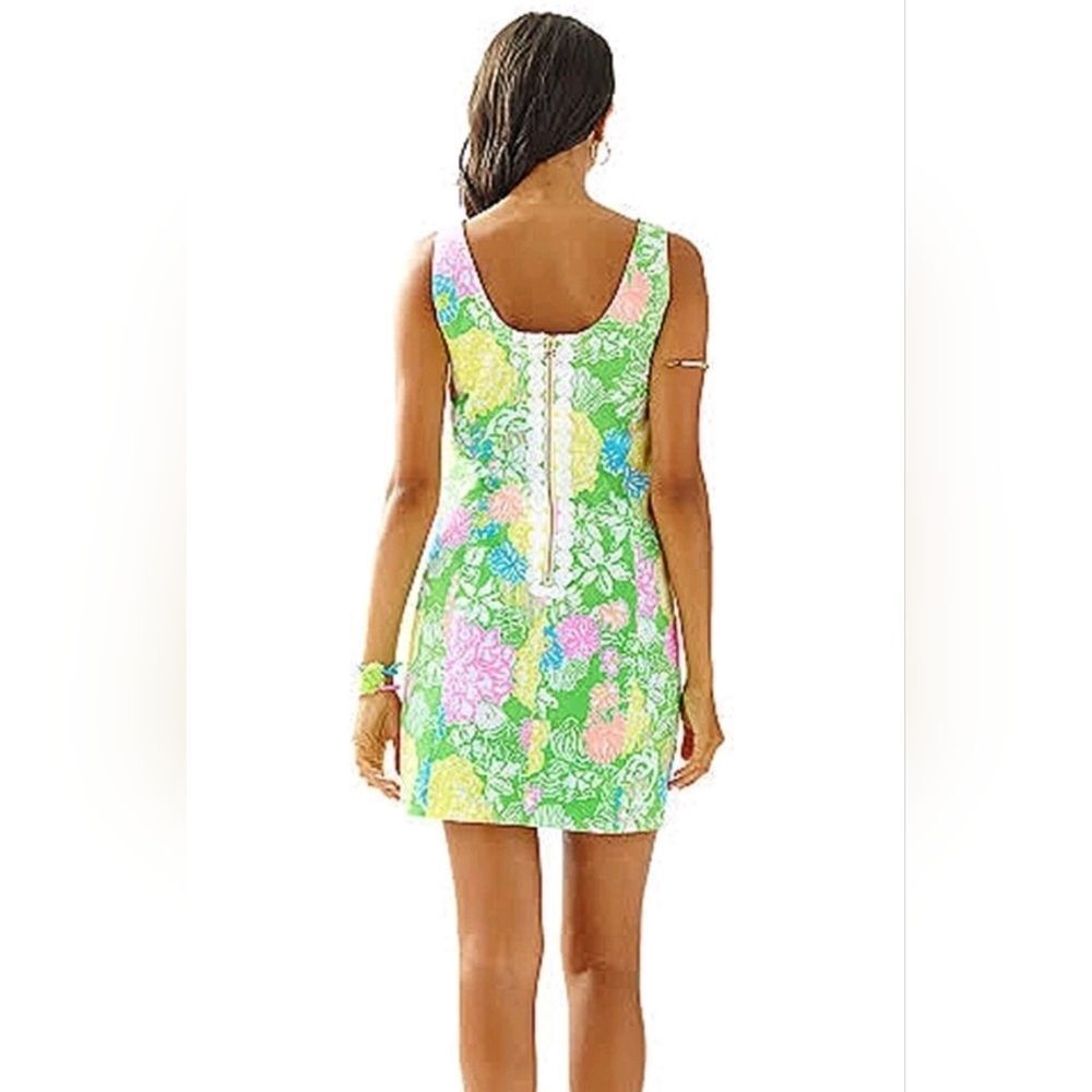 LILLY PULITZER Cathy Shift Dress‎ Hibiscus Stroll - Size 0